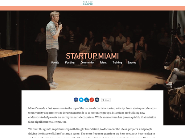 Screenshot of Startup.Miami